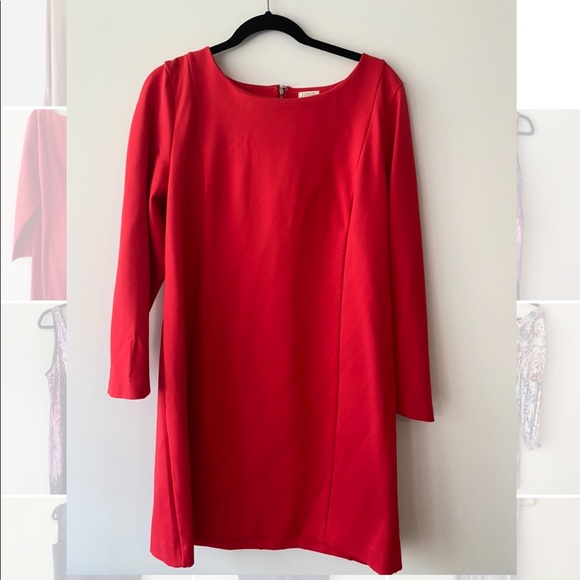 J. Crew Dresses & Skirts - J Crew red formal work dress, size XL